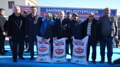 Şahinbey Belediyesi, tarım ve hayvancılığa yönelik desteklerine aralıksız devam ediyor.