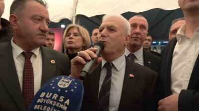 Bursa Büyükşehir Belediye Başkanı Mustafa Bozbey, kendisine yönelik fiziki saldırı