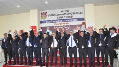 Manisa’nın Salihli ilçesindeki Şoförler ve Otomobilciler Esnaf Odası’nın 44. Olağan