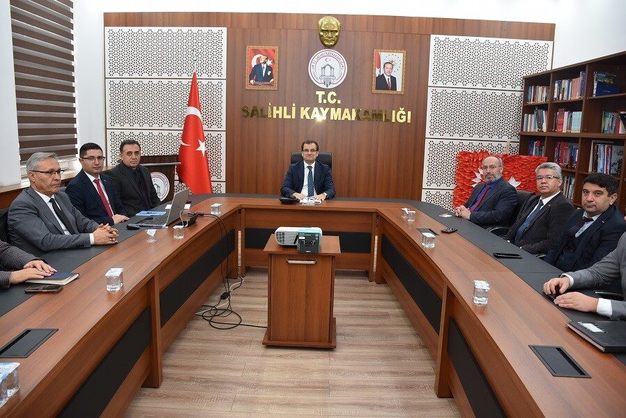 Manisa’nın Salihli ilçe Kaymakamı Ali Güldoğan başkanlığında, ilgili kurum amirlerinin