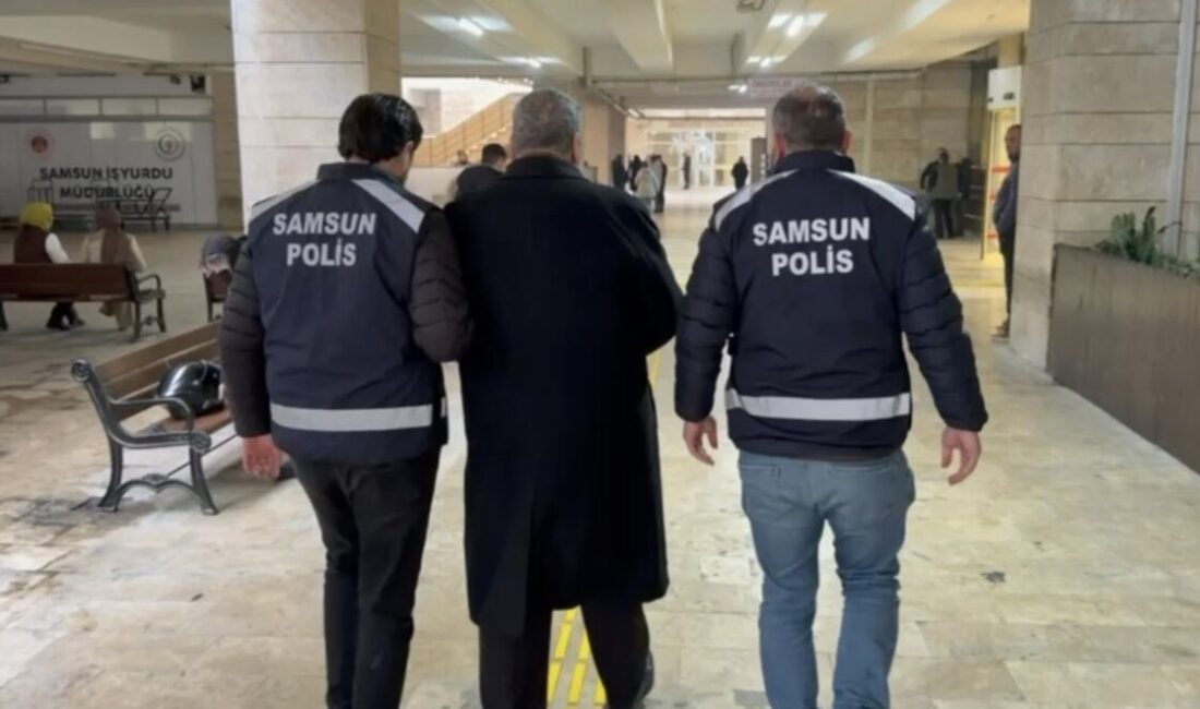 Samsun’da çeşitli suçlardan kesinleşmiş hapis cezası bulunan 2 hükümlü, polis