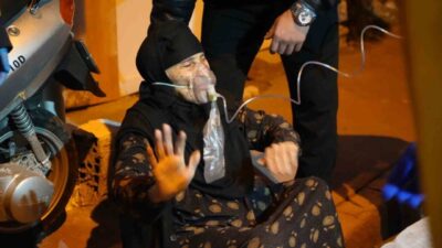 SAMSUN (İHA) – Samsun’un İlkadım ilçesinde üç katlı bir binanın