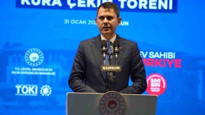 Çevre, Şehircilik ve İklim Değişikliği Bakanı Murat Kurum, Samsun’da “Ev