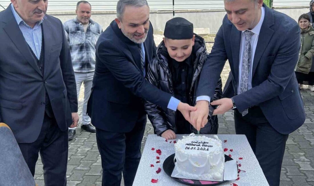 Osmanlı döneminden günümüze taşınan “hafız ıslatma” geleneği, Samsun’un Terme ilçesinde