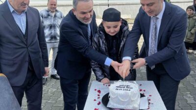 Osmanlı döneminden günümüze taşınan “hafız ıslatma” geleneği, Samsun’un Terme ilçesinde