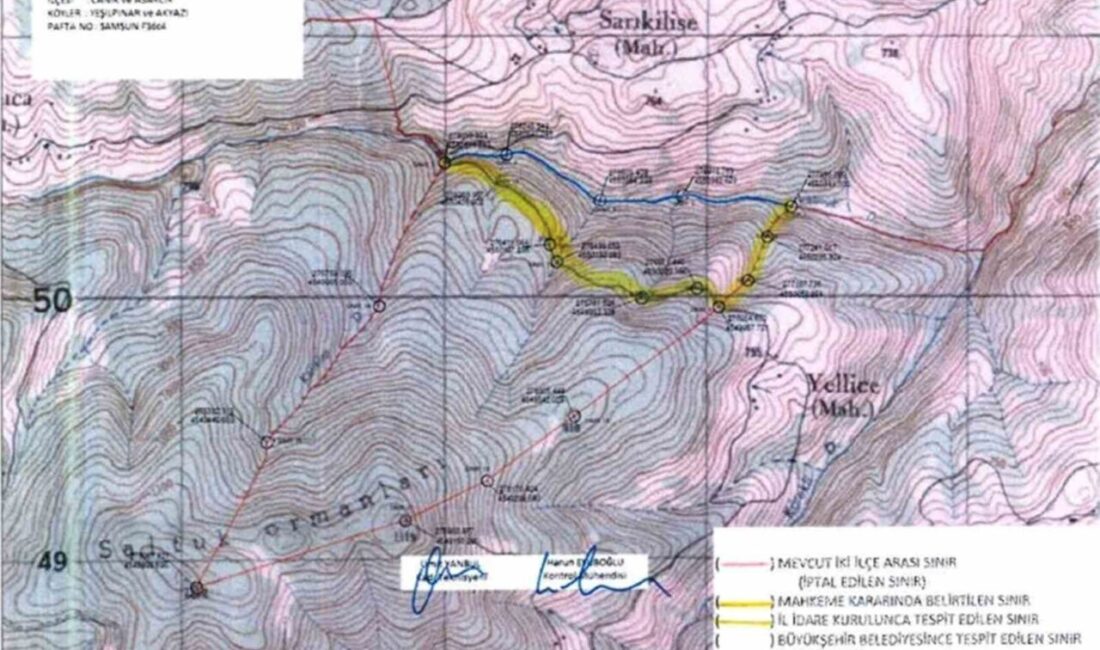 SAMSUN (İHA) – Samsun’da Asarcık ve Canik ilçeleri arasında 20