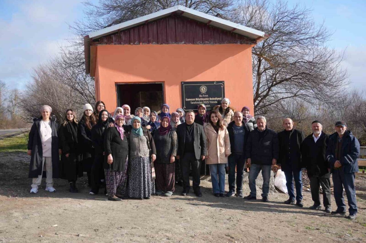 Samsun Büyükşehir Belediyesi, kırsal mahallelerde sosyal yaşamı güçlendirmek ve geleneksel