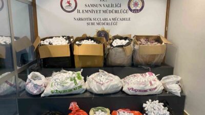 Samsun’un Atakum ilçesinde narkotik ekiplerince düzenlenen operasyonda 236 bin 122