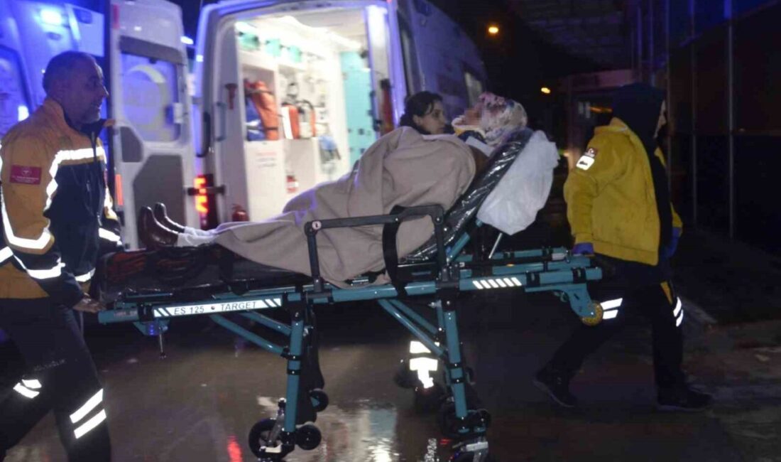 Samsun’un Alaçam ilçesinde 4 aracın karıştığı zincirleme trafik kazasında 5