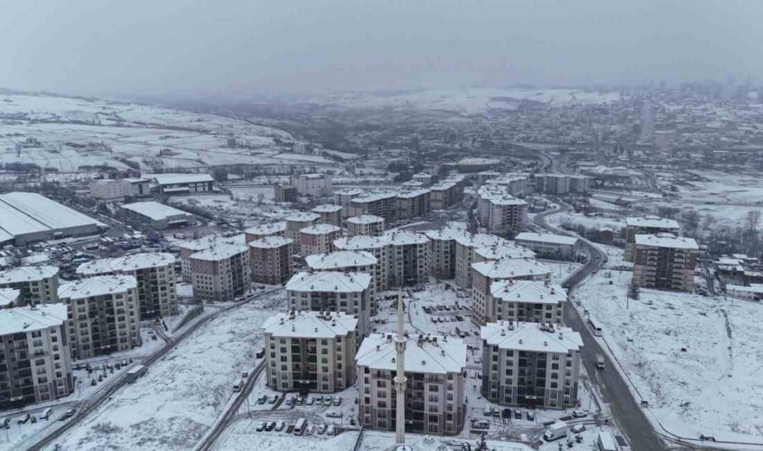 Balkanlar üzerinden gelen soğuk hava dalgası Samsun’da etkisini gösterirken, yüksek