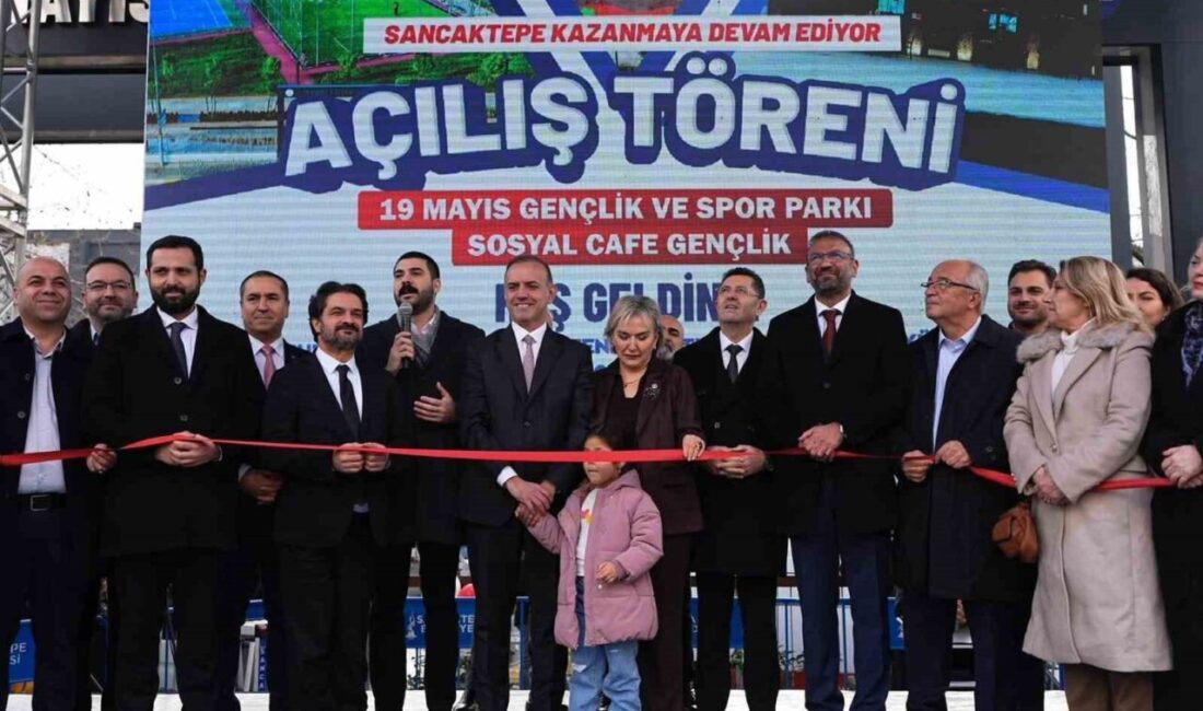 Sancaktepe Belediyesi tarafından gençliğe, spora ve sağlıklı yaşama yönelik önemli