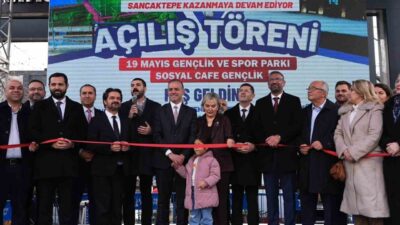 Sancaktepe Belediyesi tarafından gençliğe, spora ve sağlıklı yaşama yönelik önemli