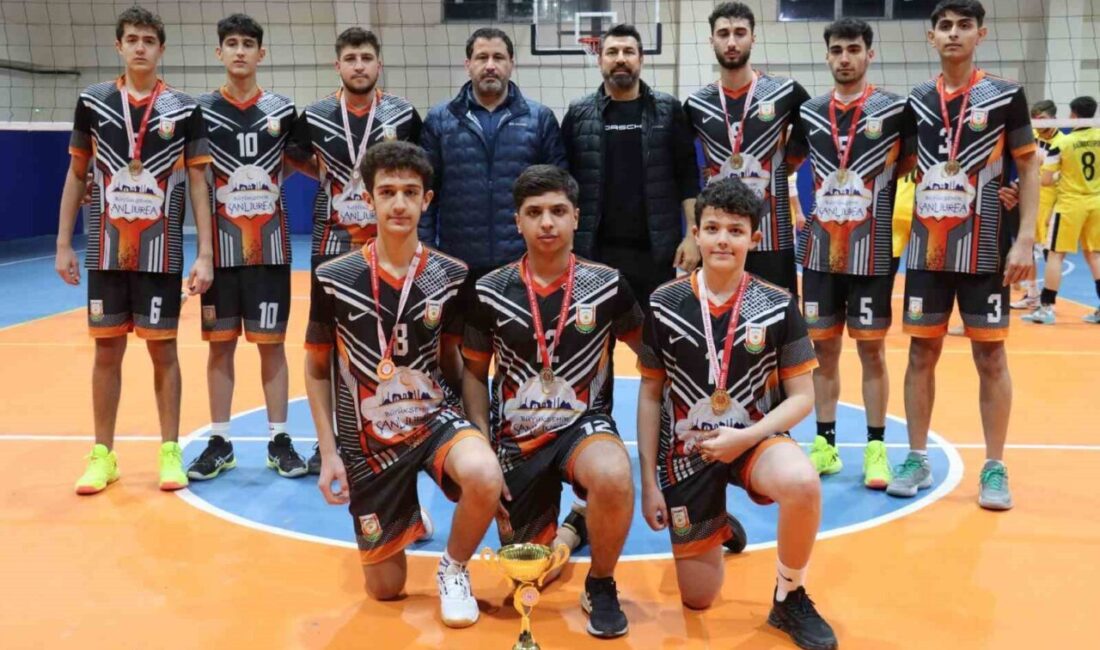 Türkiye Voleybol Federasyonu Genç Erkekler Voleybol Yerel Lig müsabakalarında Şanlıurfa