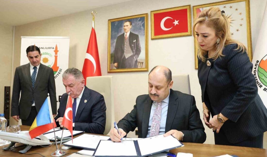 Şanlıurfa Büyükşehir Belediyesi ile Romanya’nın Piteti Belediyesi arasında “Kardeş Şehir