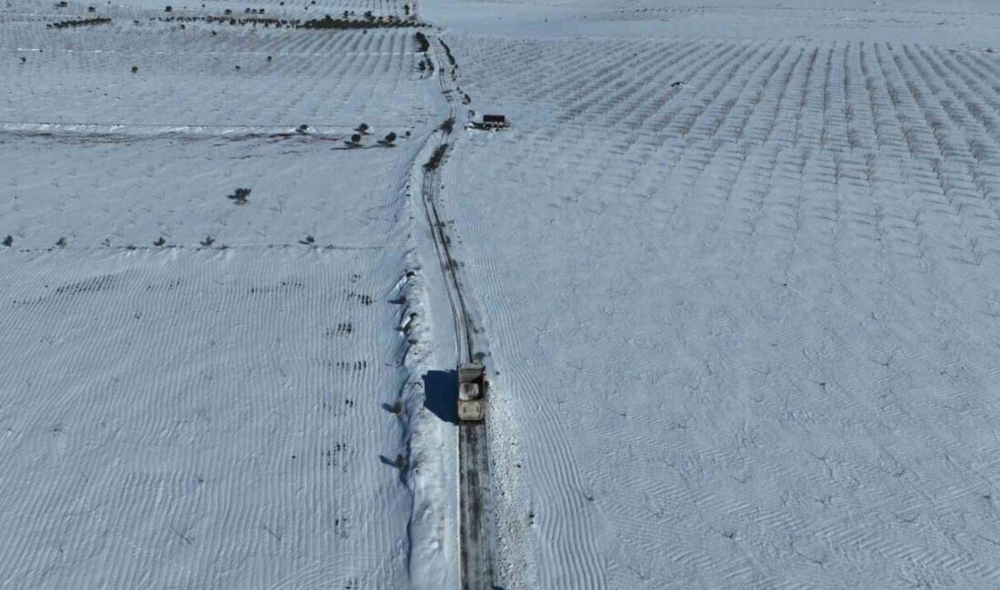Şanlıurfa Büyükşehir Belediyesi, son 58 yılın en yoğun kar yağışının