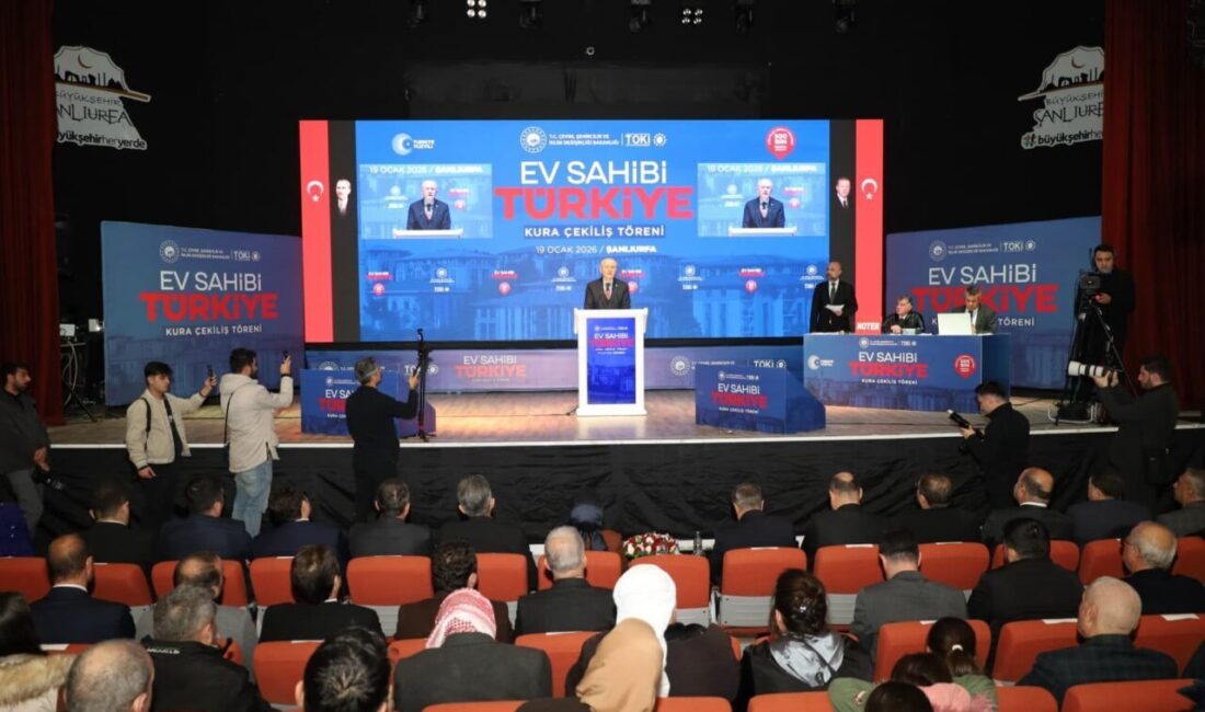 Şanlıurfa’da Çevre, Şehircilik ve İklim Değişikliği Bakanlığı ile Toplu Konut