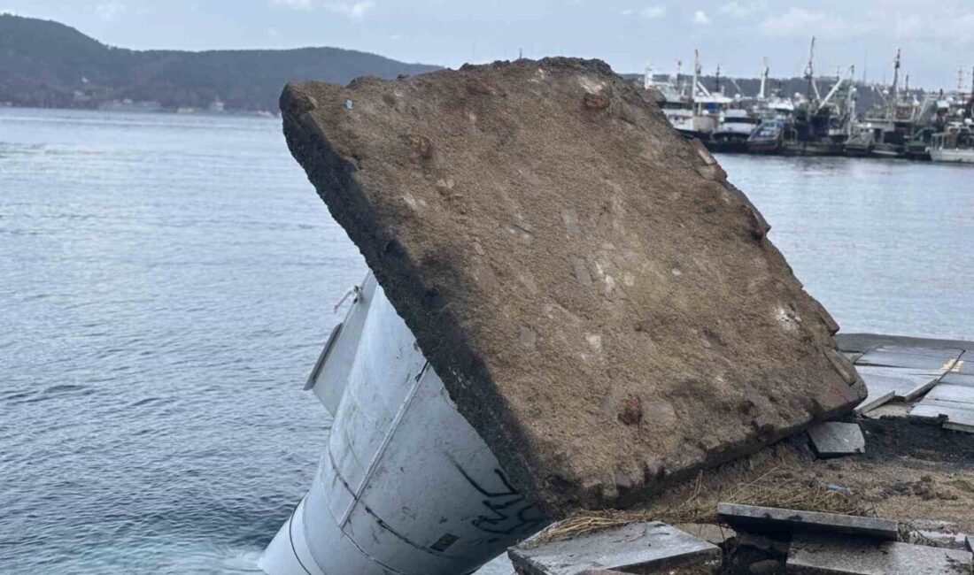 Marmara’da etkili olan ve saatteki hızı 80 kilometreyi bulan fırtına