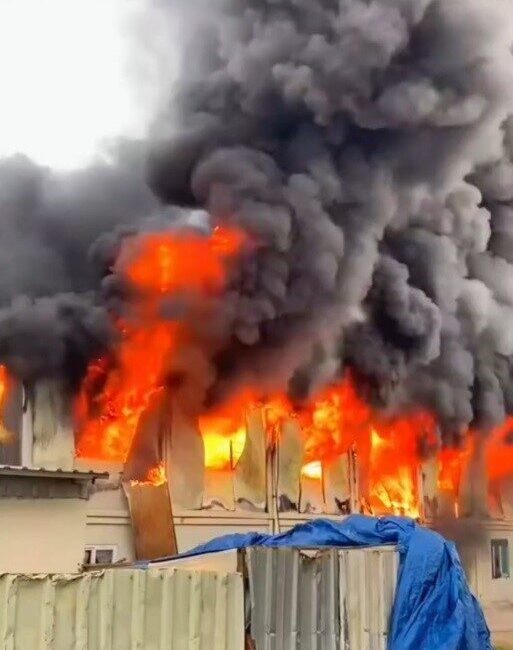 Sakarya’nın Adapazarı ilçesinde yapımı süren bin yataklı şehir hastanesi şantiyesinde