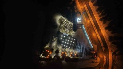 Çorum’da şehit aileleri, yılbaşı gecesi düzenlenen program kapsamında yeni yılı