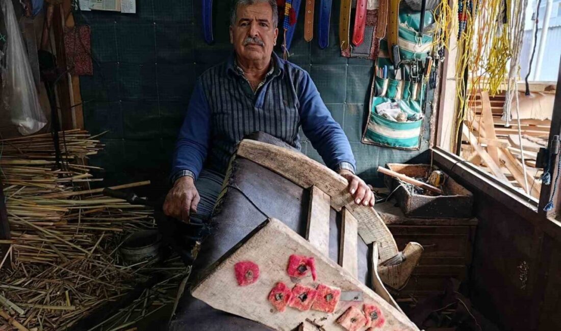 Kahramanmaraş’ta hayvancılığın azalması ve modern tarım araçlarının yaygınlaşmasıyla birlikte semercilik