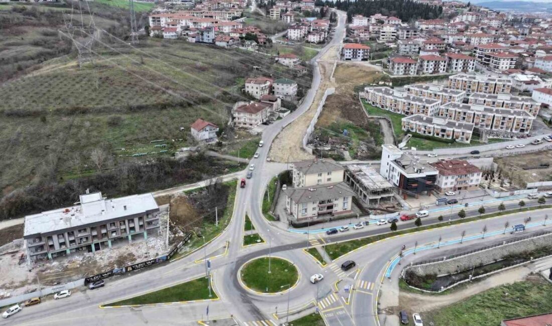 Sakarya Büyükşehir Belediyesi, Serdivan ilçesindeki trafik yükünü azaltmak amacıyla Medeniyet