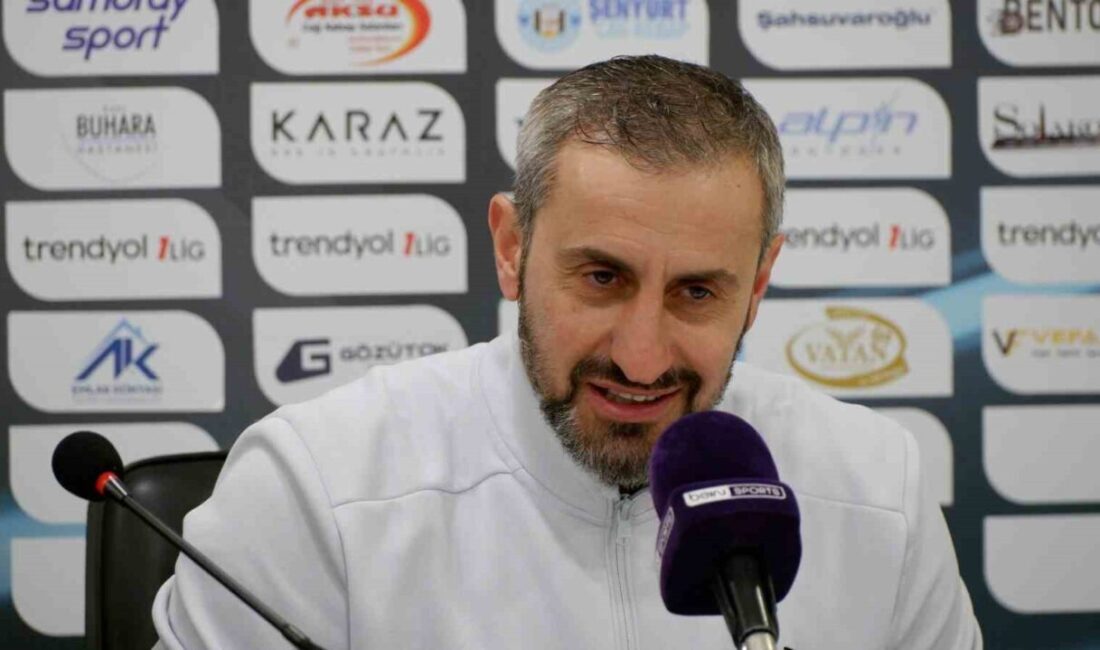 Erzurumspor FK Teknik Direktörü Serkan Özbalta, son haftalarda yukarı doğru