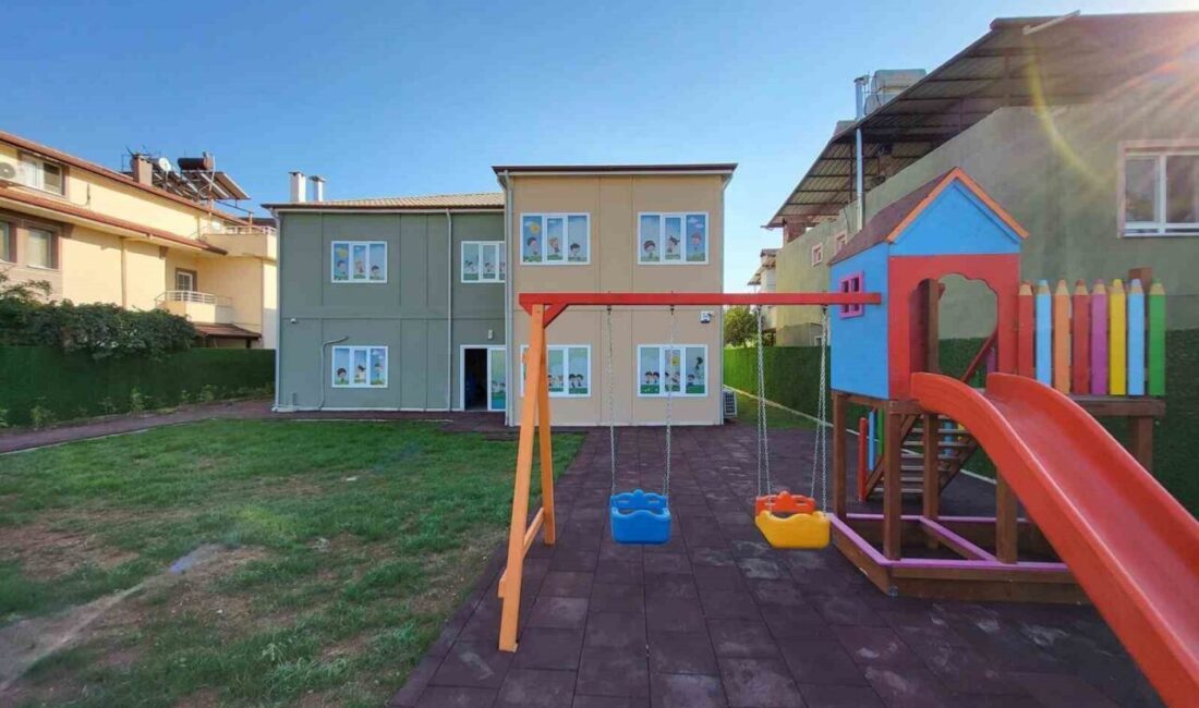 Muğla Büyükşehir Belediyesi’nin il genelinde yaygınlaştırmayı sürdürdüğü gündüz bakımevleri yeni