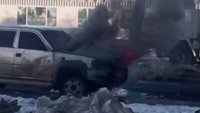 Diyarbakır’da seyir halindeki pikap alev aldı. Olayda ölen ya da