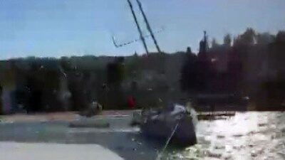 Muğla’nın Bodrum ilçesinde şiddetli rüzgar ve dalgalar denizde olumsuzluklara yol