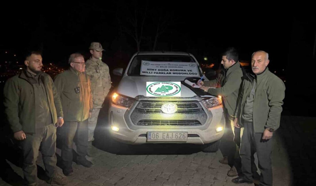 Siirt’te bir kişiye avcılık belgesi olmadan ve ava kapalı alanda