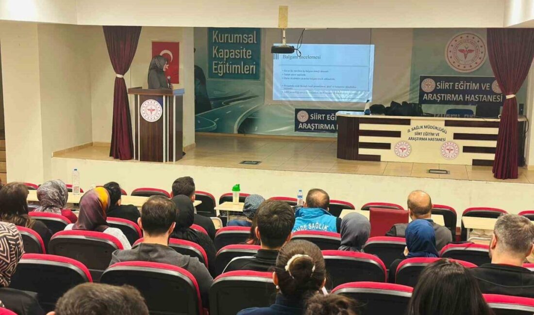 Siirt Eğitim ve Araştırma Hastanesi’nde Verem Eğitimi ve Farkındalık Haftası