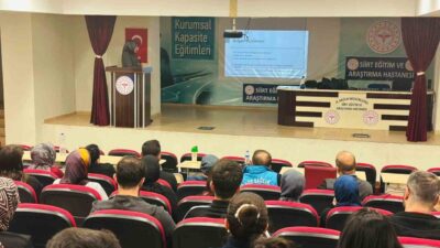 Siirt Eğitim ve Araştırma Hastanesi’nde Verem Eğitimi ve Farkındalık Haftası