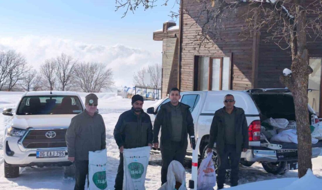 Siirt Doğa Koruma ve Milli Parklar Müdürlüğüne bağlı Şeflik ekipleri,