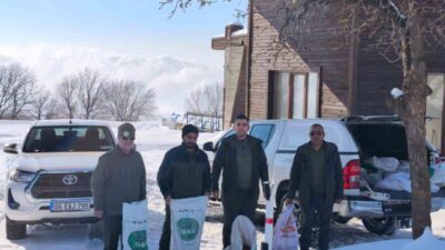 Siirt Doğa Koruma ve Milli Parklar Müdürlüğüne bağlı Şeflik ekipleri,