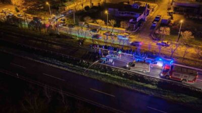 Silivri’de iki aracın karıştığı trafik kazasında 1 kişi hayatını kaybetti,