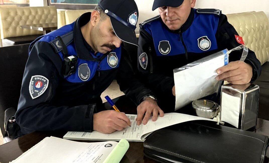 Sincan Belediyesi Zabıta Müdürlüğü ile İlçe Tarım Müdürlüğü ekipleri, yeni