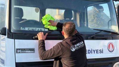 Araç kiralama dönemini kapatan Sincan Belediyesi, belediye araçlarının bakım ve