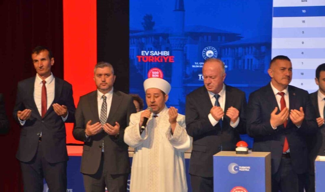 Sinop’ta Yüzyılın Konut Projesi kapsamında inşa edilecek 947 sosyal konutun