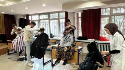 Sinop’un Boyabat ilçesinde mesleki eğitim merkezi öğrencileri bilgi ve becerilerini