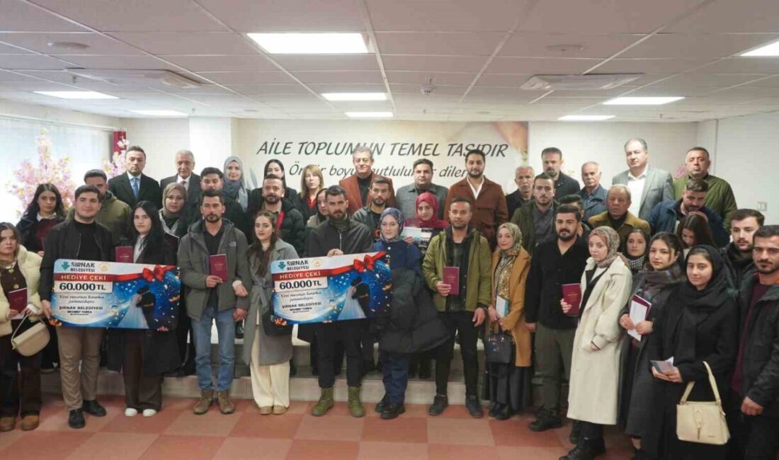 Şırnak Belediyesi, sosyal belediyecilik anlayışıyla hazırlanan proje kapsamında, ilk etapta