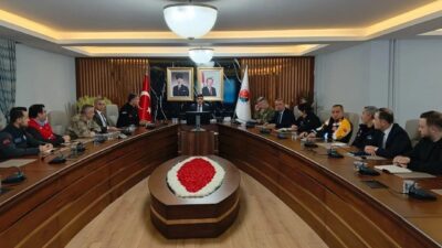 Şırnak’ta Vali Yardımcısı Hasan Hüseyin Alparslan başkanlığında, Afet ve Acil