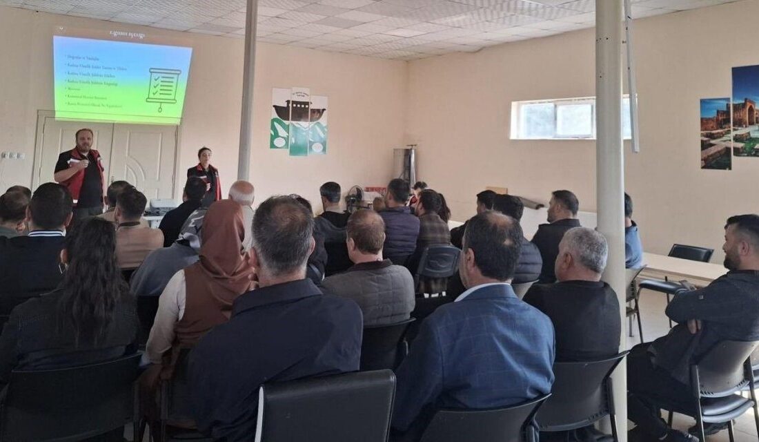 Şırnak’ta memurlara yönelik farkındalık etkinliğinde şiddetin türleri ve önlenmesine yönelik