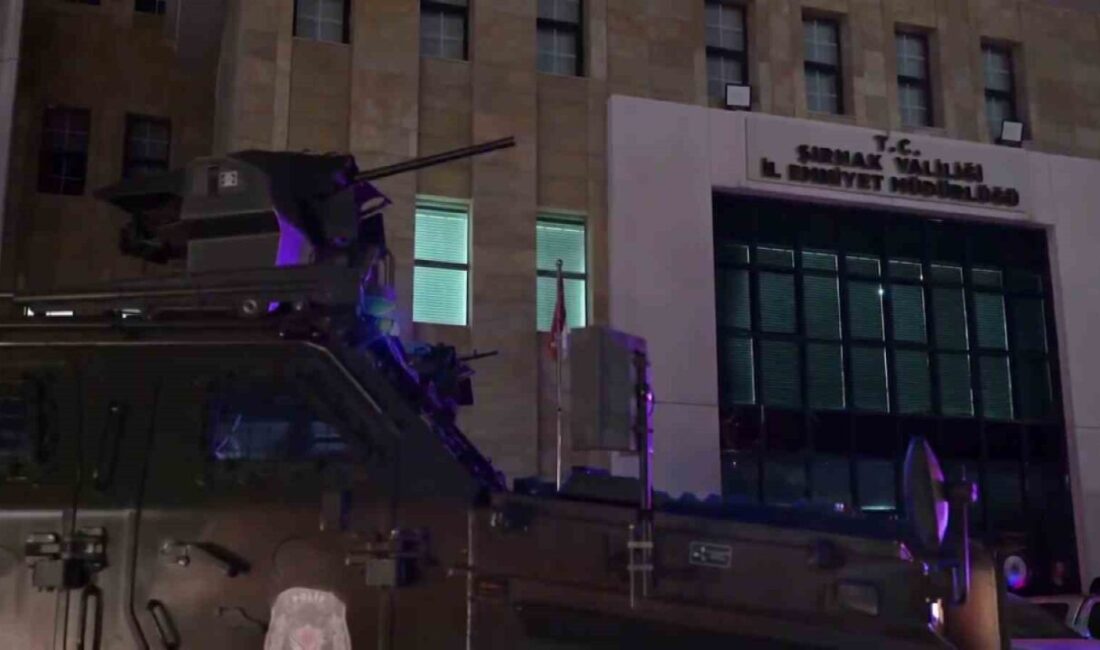 Şırnak İl Emniyet Müdürlüğü Narkotik Şube Müdürlüğü tarafından 2025 yılında