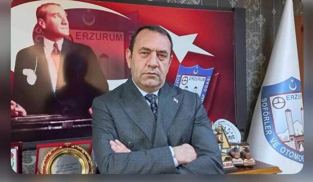 Erzurum Şoförler Odası’nda Yücel Karakaya üçüncü defa güven tazeledi. Erzurum