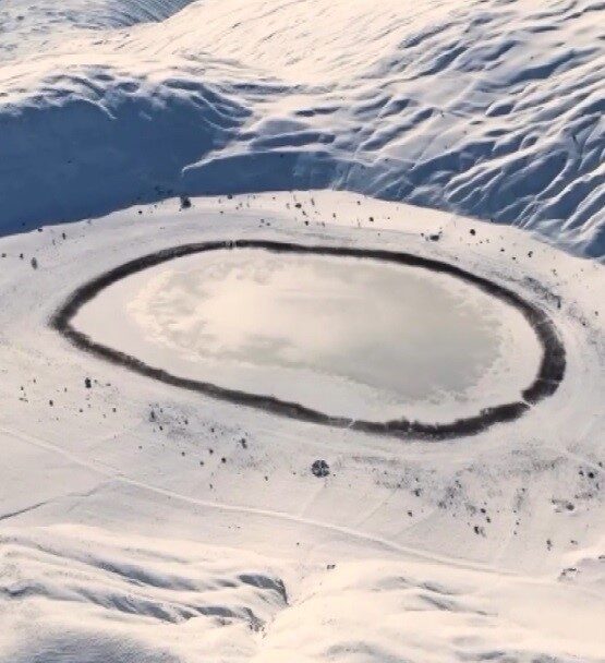 Erzincan’ın İliç ilçesinde “doğadaki göz” ve “nazar boncuğu” olarak bilinen