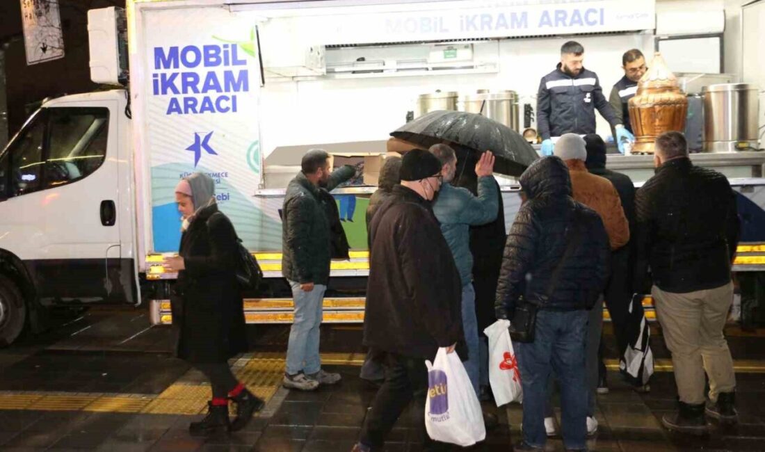 Küçükçekmece’de kış aylarının gelmesiyle birlikte ilçe genelinde belediyenin başlattığı sıcak