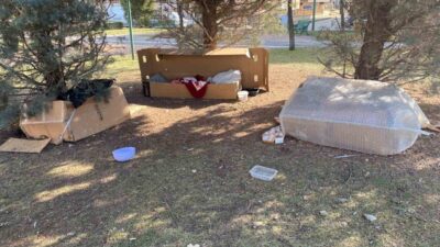 Eskişehir’in Vişnelik Mahallesi’nde duyarlı vatandaşlar, soğuyan havalarla birlikte sokak hayvanlarının