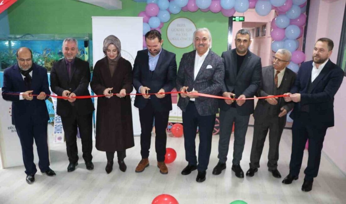 Söke İlçe Müftülüğü bünyesinde yapımı tamamlanan okul öncesi BERR Göksel