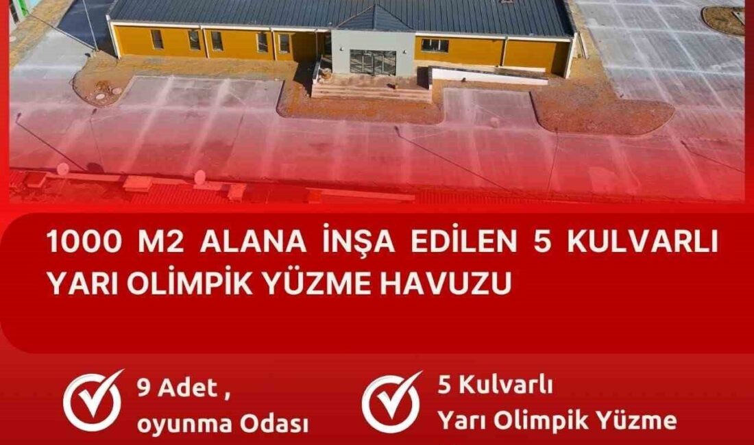 Stadyumdan yüzme havuzuna, spor salonundan gençlik merkezine kadar birçok modern
