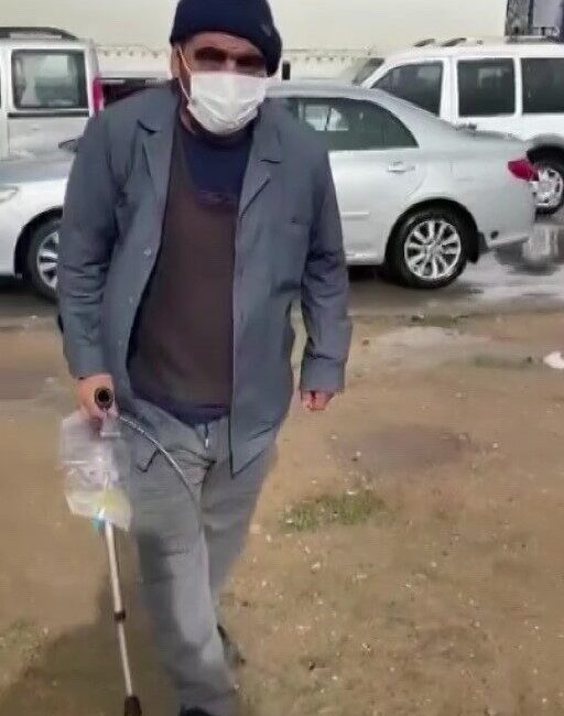 Adana’da içine meyve suyu koyduğu sonda tüpüyle hastaymış gibi davranarak